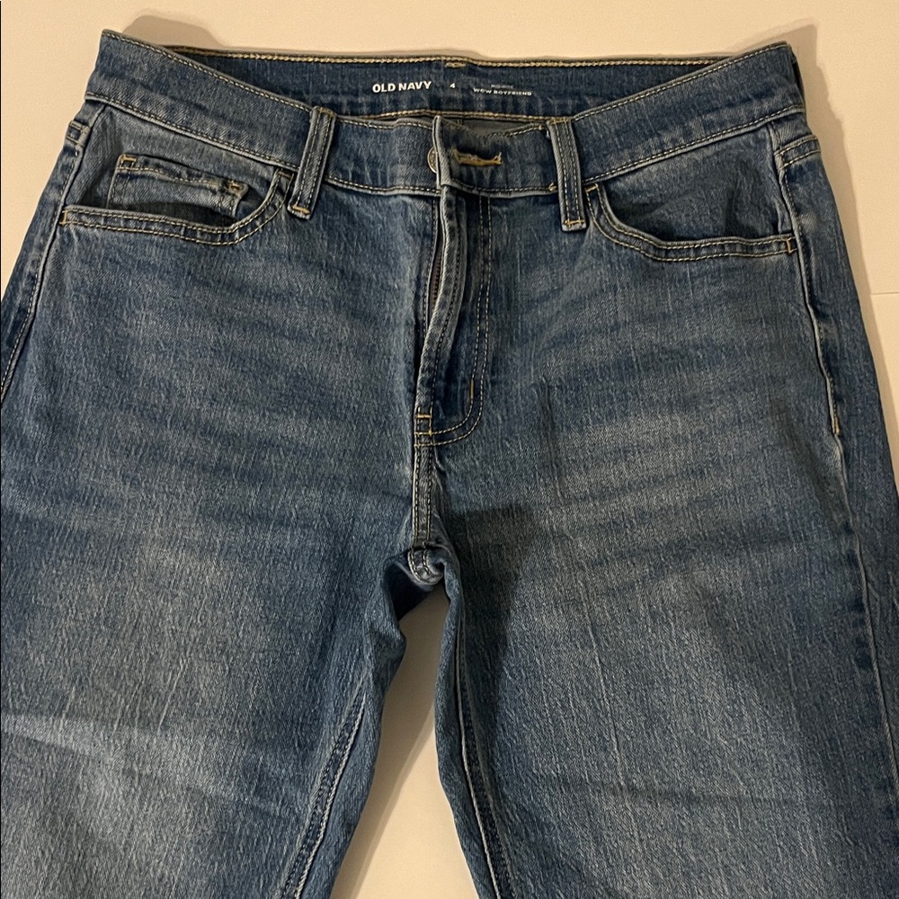 Old Navy Women's Boyfriend Jeans - Blue